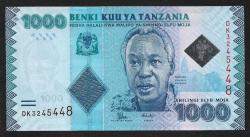 ** TANZANYA ( 1.000 * SHİLİNGİ ) 2010 / 2015 - ÇİL