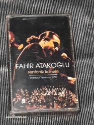 FAHİR ATAKOĞLU-SENFONİK KONSERİ .TEMİZ PROBLEMSİZ TEYP KASETİ