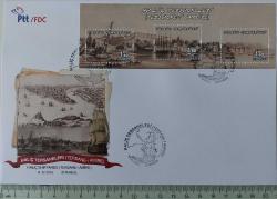 2015 HALİÇ TERSANELERİ(TERSANE-İ AMİRE) ANMA BLOĞU ORİJİNAL FDC Sİ PP2Ş NADİR