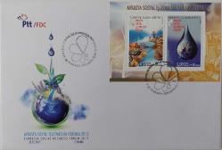 2013 AVRASYA SOSYAL İŞLETMECİLİK FORUMU 2013 ANMA BLOĞU ORİJİNAL FDC Sİ V2 NADİR