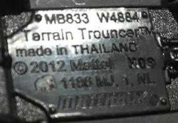 Terrain Trouncer 2012 Mattel Matchbox - Model araba