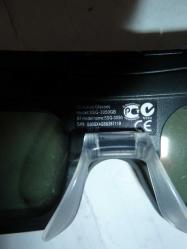 SAMSUNG 3D AKTİF PİLLİ ÜÇ BOYUTLU GÖZLÜK 3 ADET SAĞLAM ORJİNAL 2.EL ÜRÜN+3 PİL