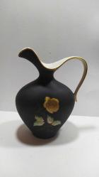 P46---BAVARIA ROYAL PORSELEN ÇİÇEK DESENLİ DEKORATİF SÜRAHİ