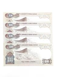 6.Emisyon 100 Türk Lirası Koleksiyon Kağıt Para . Hobi Para. Hatıra Para. Eski Para.