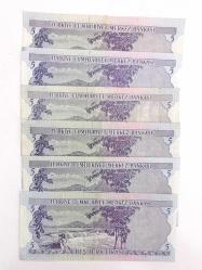 6.Emisyon 5 Türk Lirası Koleksiyon Kağıt Para . Hobi Para. Hatıra Para. Eski Para.