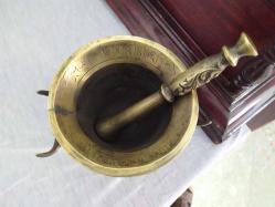 PİRİNÇ BOĞALI HAVAN (MÜKEMMEL İŞÇİLİK)