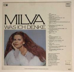 Milva Was Ich Denke Lp Plak (Orjinal 1979 Alman Dönem Baskı)