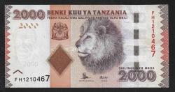 ** TANZANYA ( 2.000 * SHİLİNGİ ) 2010 - ÇİL
