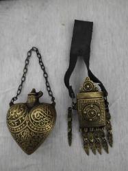 PİRİNÇ BARUTLUK VE YAĞDANLIK