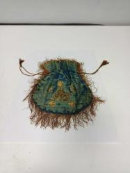 Antika - Antika Osmanlı Saray İşi Altın Kesesi - kitantik - kitaLog