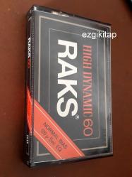 raks kaset high dynamic 60 kaset (üzerine kayıt yapılmış)