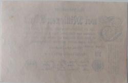 1923 ALMANYA 2 MİLYON MARK REİCH DÖNEMİ BERLİN ORİJİNAL HİPERENFLASYON KAĞIT PARASI BH ÇOK NADİR