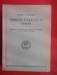İstanbul Üniversitesi Orman Fakültesi Dergisi Seri A Cilt III Sayı I-II Anadolunun Hidrolojik Durumunun Biyolojik ve Ekolojik Islahı