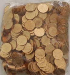 1 kuruş  1 koli 10 poşet  çil