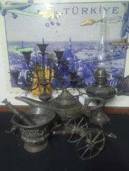 BÜYÜK PİRİNÇ OBJELER (5 PARÇA)