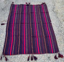 El Dokuma Anadolu Eski Antika Halı Kilim (135x95cm)