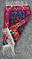 El Dokuma Anadolu Eski Antika Halı Kilim (Mini Boy) (62x100cm)