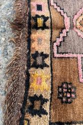 El Dokuma Anadolu Eski AntikaYün Halı Kilim (78x210cm)