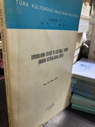 Uygurların siyasi ve kültürel tarihi- hukuk vesikalarına göre-
