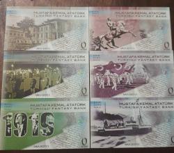MUSTAFA KEMAL ATATÜRK HATIRA PARA SETİ