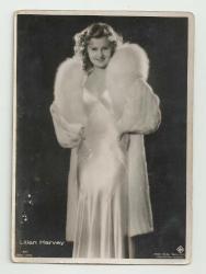 LILIAN HARVEY ORİJİNAL ESKİ FOTOKART...