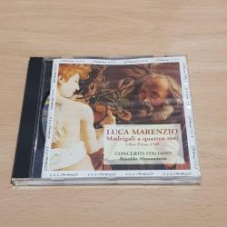 Marenzio, Rinaldo Alessandrini, Concerto Italiano - Madrigali A Quattro Voci - Libro Primo 1585 - CD