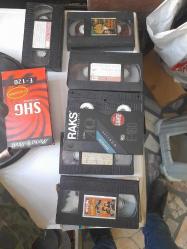 7 ADET VHS VİDEO KASET