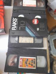7 ADET VHS VİDEO KASET