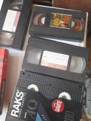 7 ADET VHS VİDEO KASET