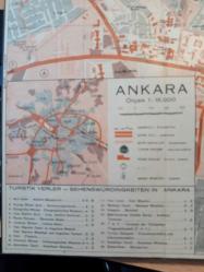 ANKARA TURİSTİK YERLER 1:15.000 ÖLÇEKLİ KROKİ...