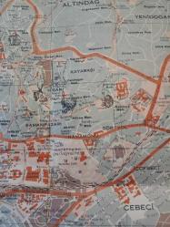 ANKARA TURİSTİK YERLER 1:15.000 ÖLÇEKLİ KROKİ...