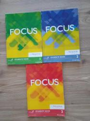 FOCUS 1 - 2 - 3 STUDENTS' BOOK ( 3 KİTAP ) ( 2. EL )