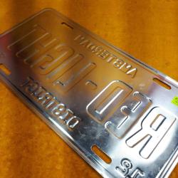 VINTAGE AMSTERDAM RED-LIGHT DISTRICT ALÜMİNYUM METAL PLAKA