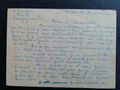 Avusturya'dan Türkiye'ye gönderilmiş posta kartı  1963 uçak postası