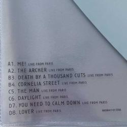 TAYLOR SWIFT - LOVER LIVE FROM PARIS LIMITED EDITION HEART SHAPED PLAK 2 LP 2023