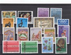 LUXEMBOURG SERİLER  MNH