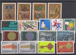 LUXEMBOURG SERİLER  MNH