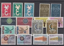 LUXEMBOURG SERİLER  MNH