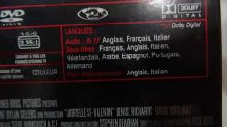 Mortelle St-Valentin DVD