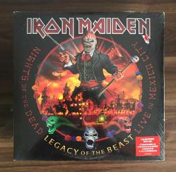 Iron Maiden – Nights Of The Dead, Legacy Of The Beast: Live In Mexico City, Plak, 3XLP, Vinyl, Ambalajında, Sıfır