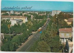 Adana Umumi Görünüş ve İstasyon Caddesi / Keskin Color Kartpostalları