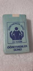 Öğretmenler Günü eski dönem koleksiyonluk sigara paketi