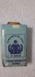 Öğretmenler Günü eski dönem koleksiyonluk sigara paketi