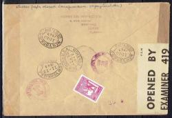 1943 İZMİR ENTERNASYONEL FUARI TAM SERİ PULLU ÇOK NADİR FDC.