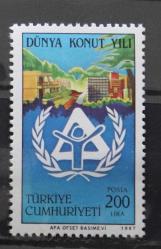 1987 Dünya Konut Yılı Pul