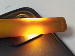 Antika Osmanlı Miskevi Gümüş Detaylı Ağızlık