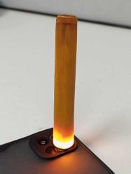 Antika Osmanlı Miskevi Gümüş Detaylı Ağızlık