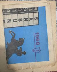 1968 yılı yeni gazete Samsun Fuarı ek ilave dergisi