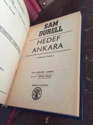 SAM DURELL ; HEDEF ANKARA  ( DEDEKTİF ROMANLARI : 20 )    *  ( Lacivert Şık Cildinde )