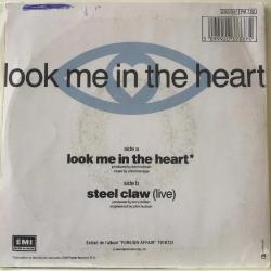Tina Turner - Look Me in The Heart / Steel Claw (Live) / 45'lik
